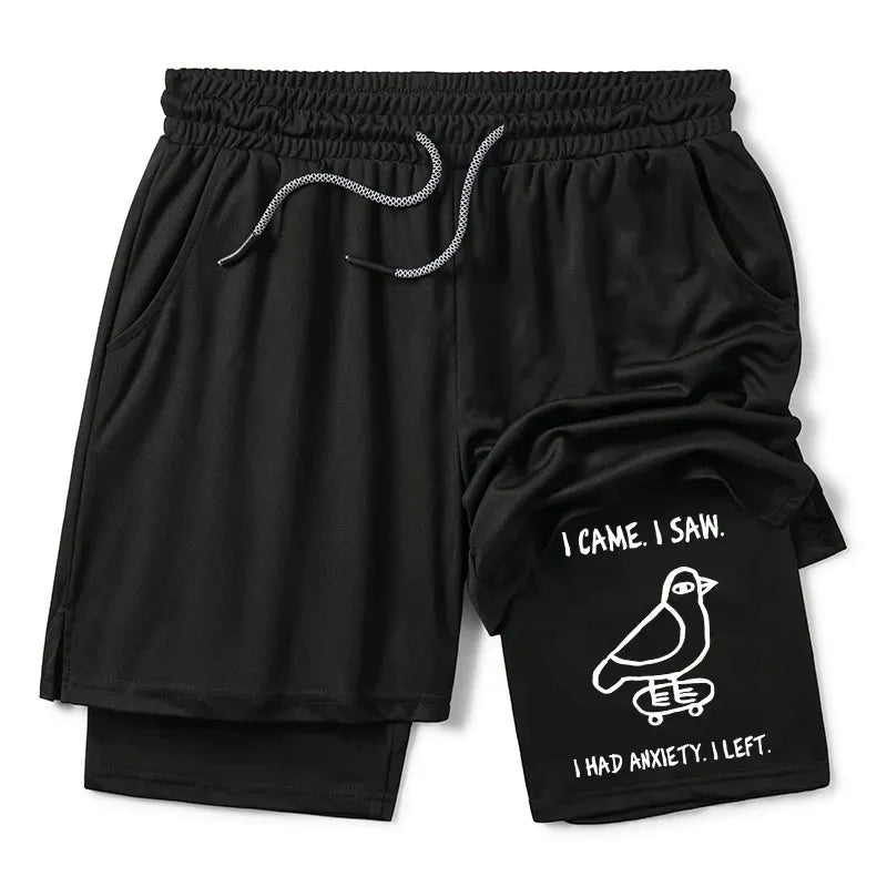 funny Japanese meme training shorts on sale