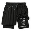 funny Japanese meme training shorts on sale