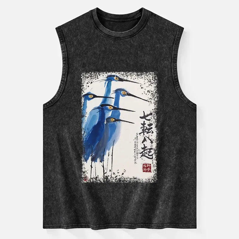 Trending Ukiyo-e Tank Top for Summer