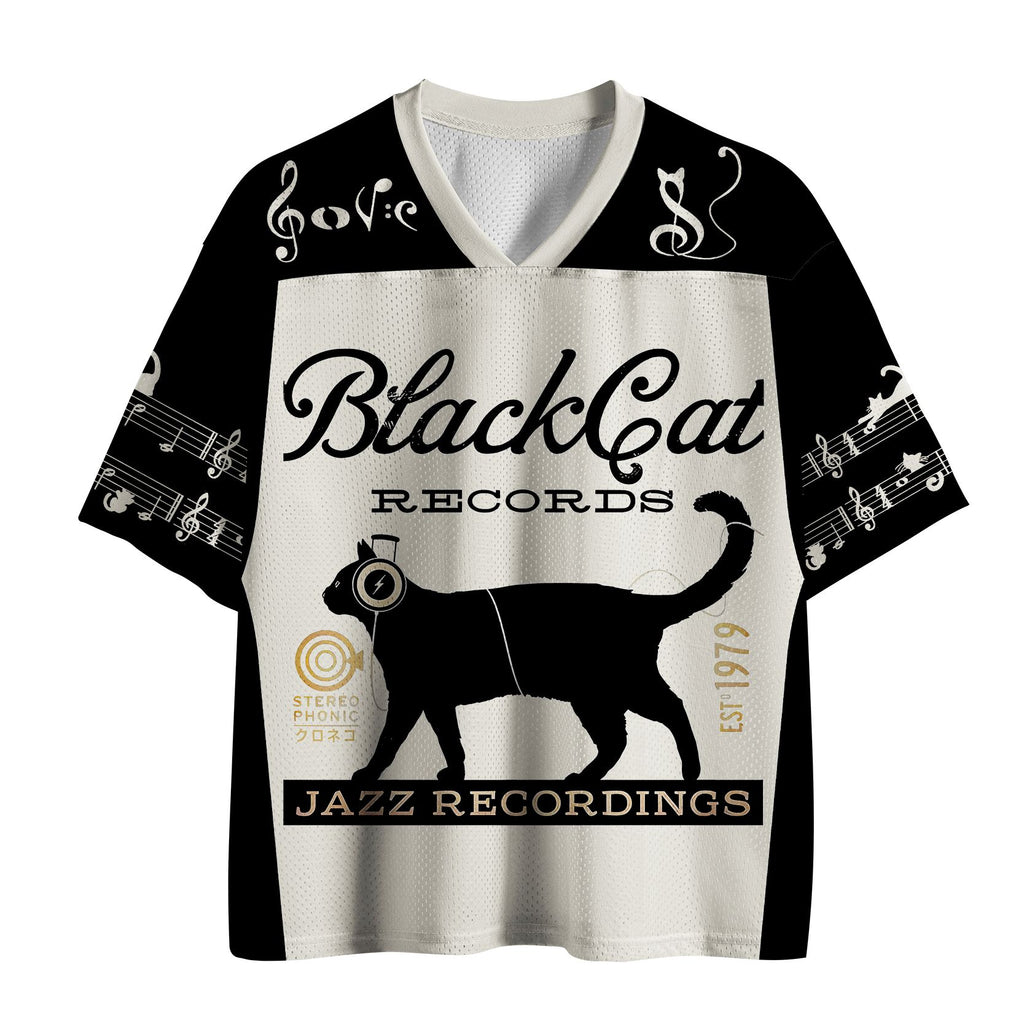 Japan Black Cat Mesh Jersey