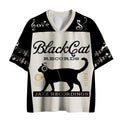 Japan Black Cat Mesh Jersey