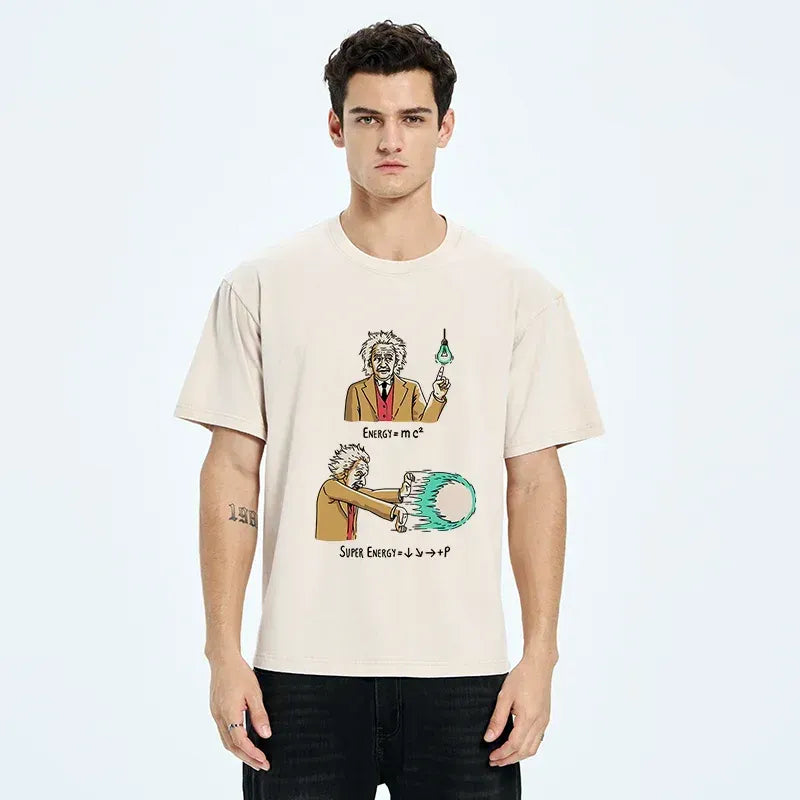 einstein secret weapon t-shirt for men