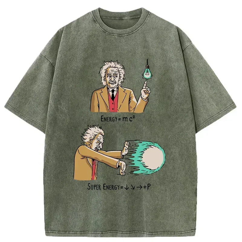 einstein secret weapon t-shirt for men