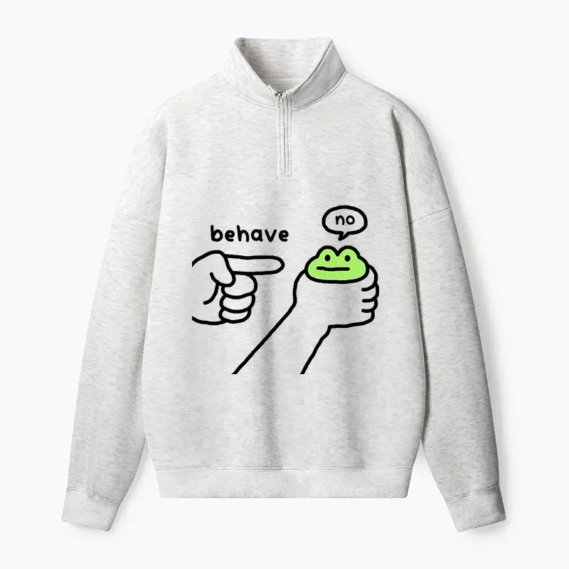 Vintage Japanese Frog Fleece for Casual