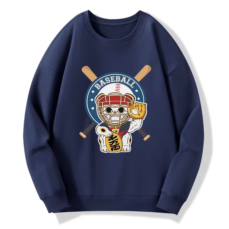 Japanese Cat Sweatshirt for Daily Wear