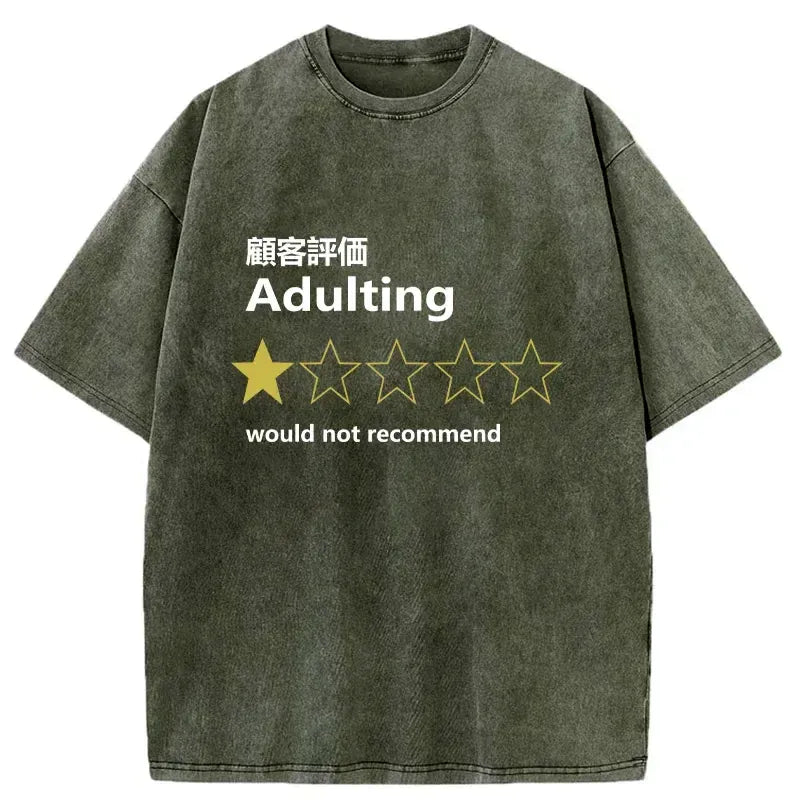 japanese vintage streetwear t shirt for men