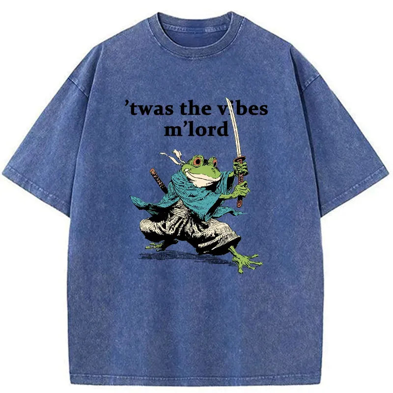 Funny Frog Samurai T-Shirt Gift Idea
