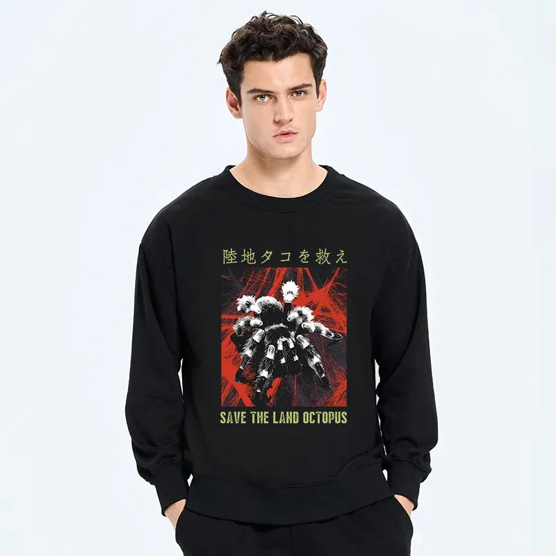 Kyoto-Lion Real Scary Spiders Sweatshirt