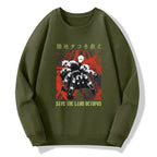 unisex scary spider sweatshirt gift idea