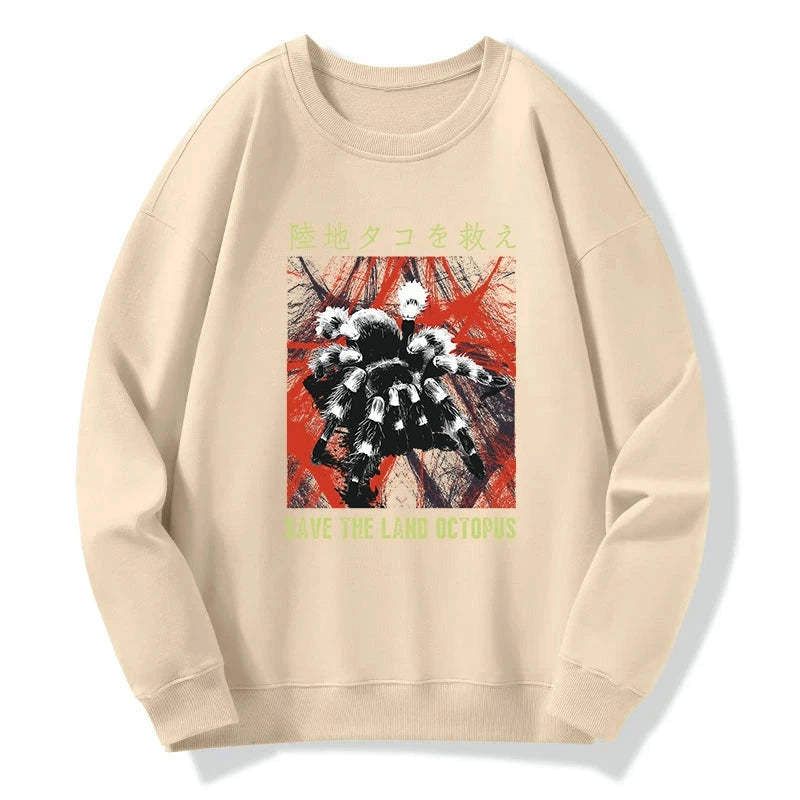 scary spider sweatshirt for daily wear