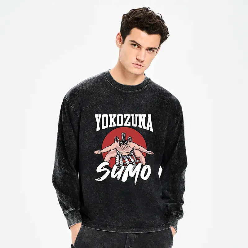 Japanese Sumo Long Sleeve T-Shirt