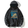 washed japanese streetwear hoodie