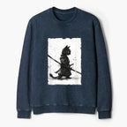 Unisex Cat Samurai Sweatshirt Best Seller