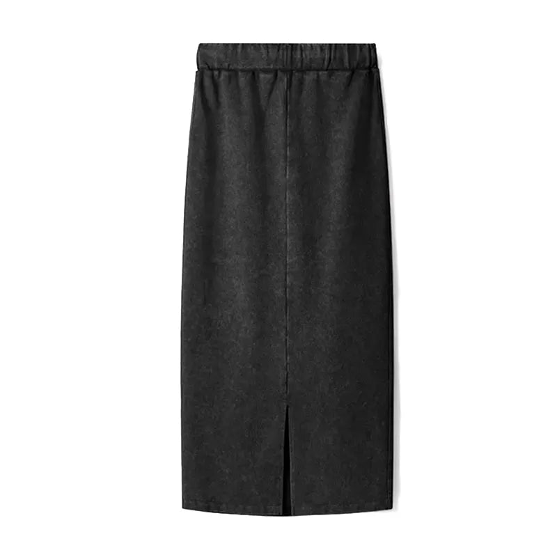 Kyoto-Lion Sarcastic Funny Quote Washed Terry Skirt