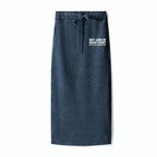 Kyoto-Lion Sarcastic Funny Quote Washed Terry Skirt