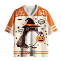 Kyoto-Lion Retro Halloween Witch Frog Mesh Jersey