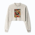 super soft pre-shrunk crop sweatshirt for daily wear