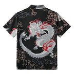 Japanese Sakura Dragon Hawaiian Shirt