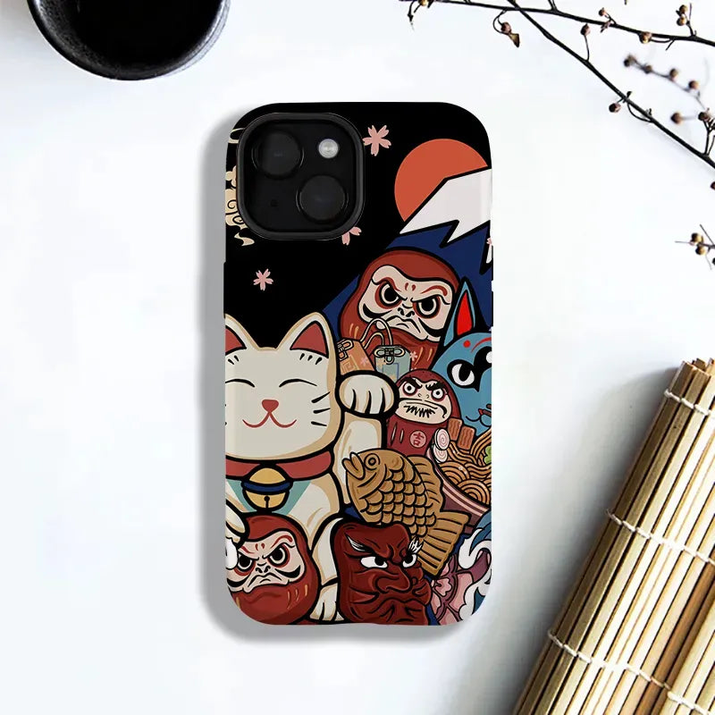 Kyoto Lion Retro Phone Case Best Seller