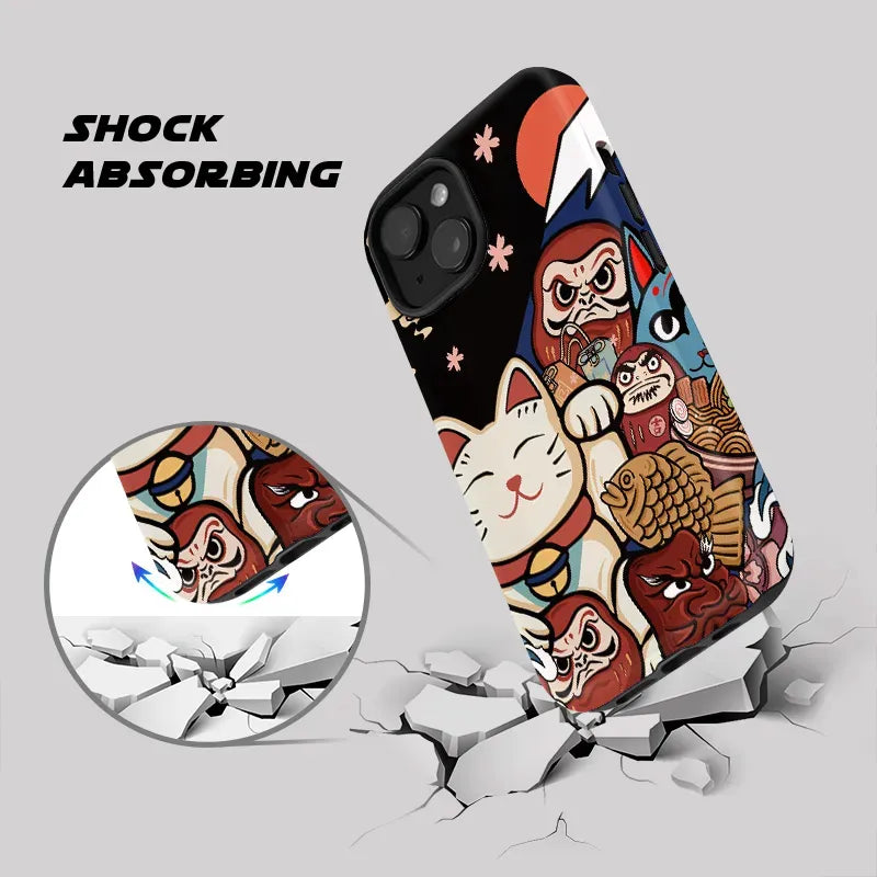 Kyoto Lion Retro Phone Case Best Seller