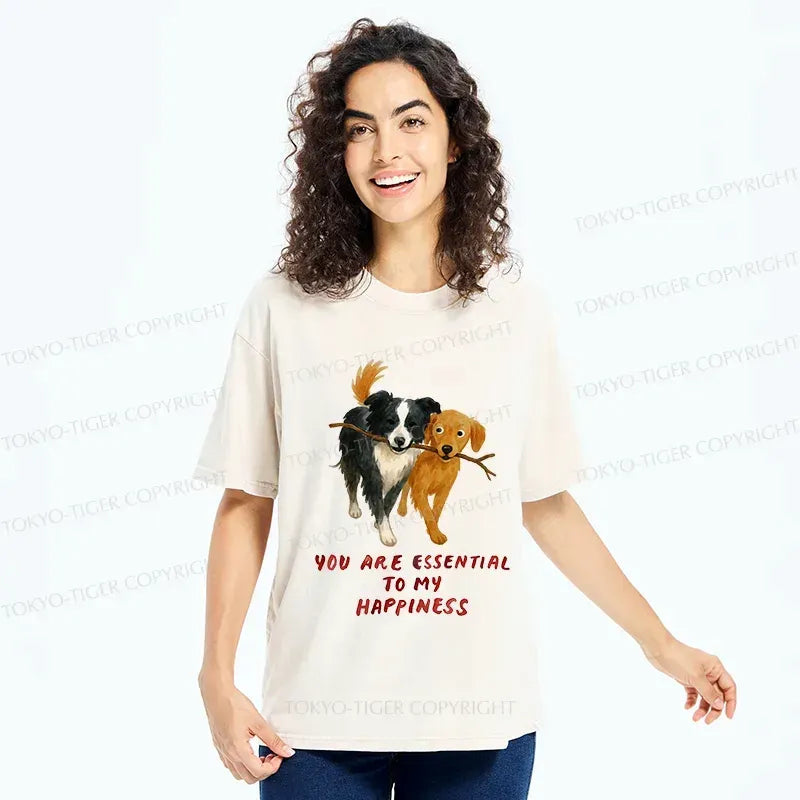 Japanese Mythical Lion T-Shirt for Streetwear