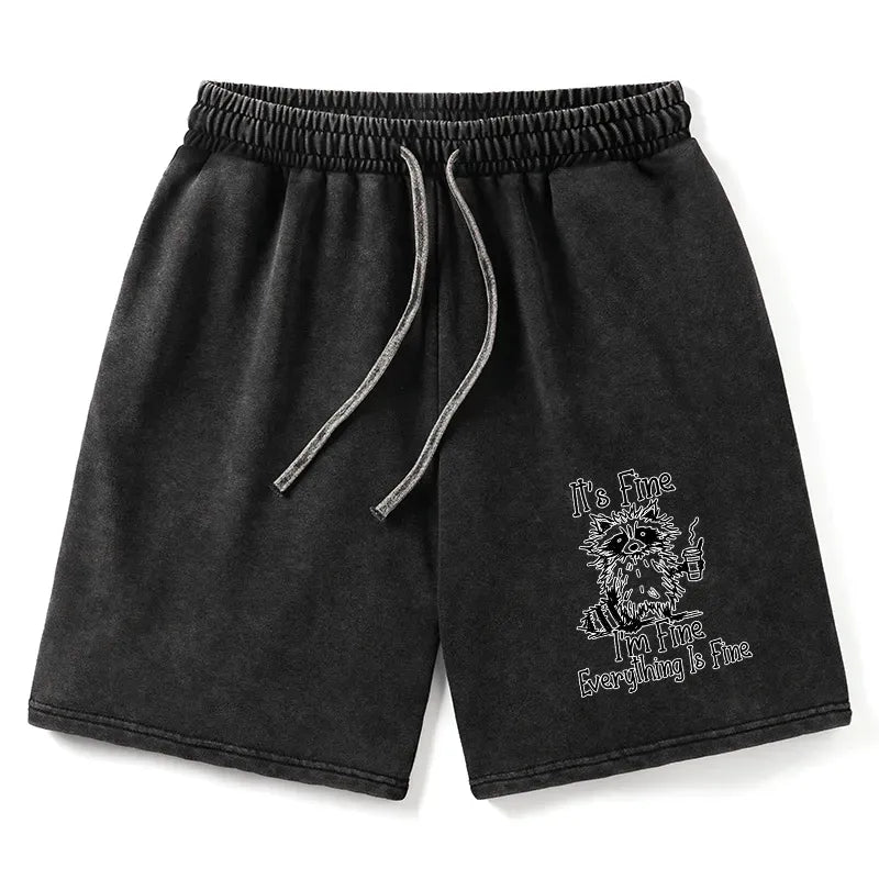 Raccoon Meme Shorts Gift Idea for Him