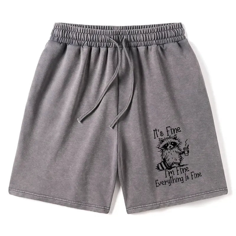 Raccoon Meme Shorts Gift Idea for Him