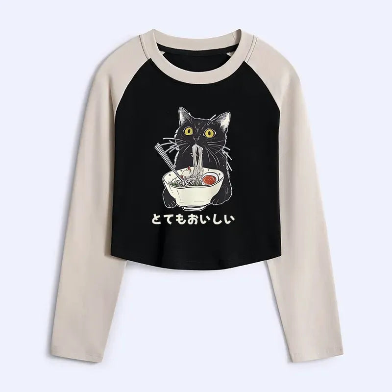 Best Seller Japanese Cat Shirt for Women