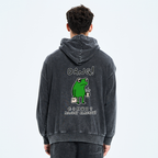 funny Monday mood unisex zip hoodie