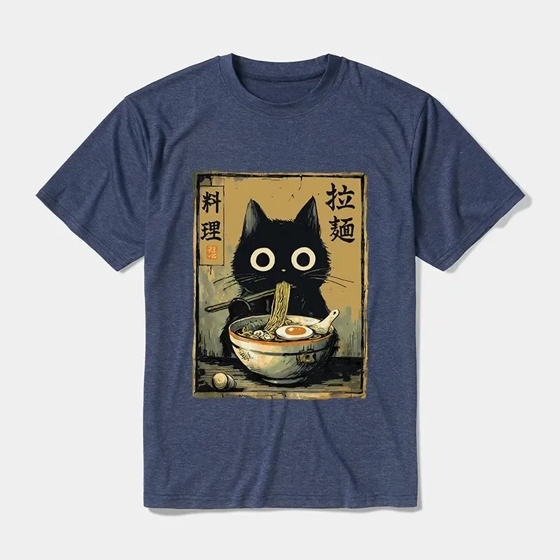 Best Seller Kyoto Cat Ramen T-Shirt Unisex