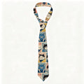 Vintage Kyoto cat necktie