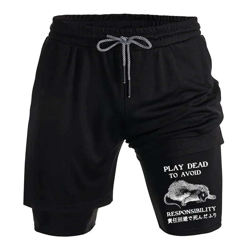 Funny Play Dead Shorts with Free Shipping