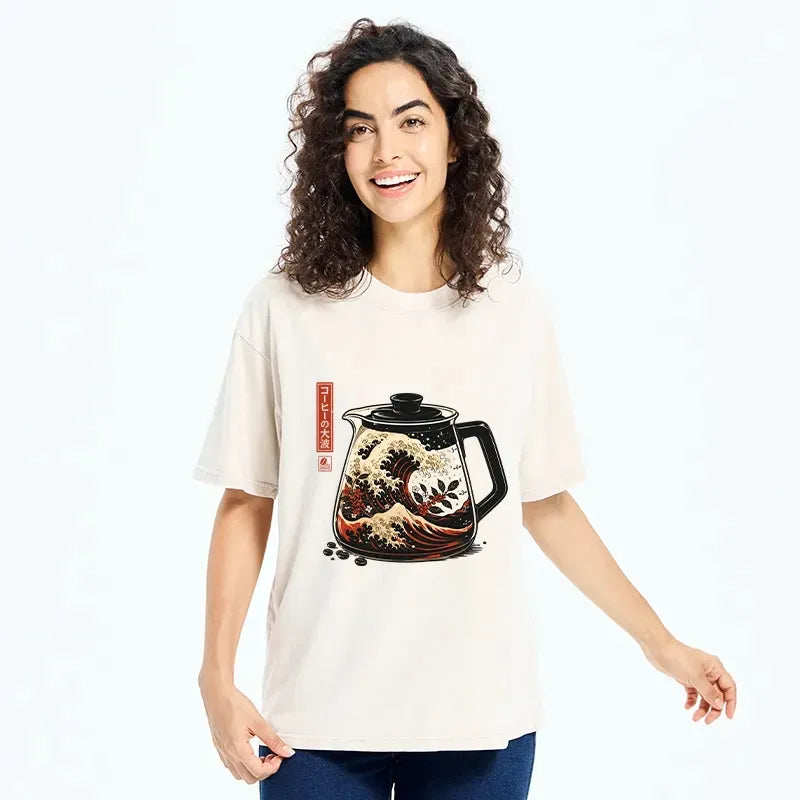 Unisex Japanese Retro T-Shirt for Streetwear