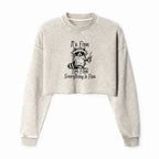 Japanese Meme Crop Sweatshirt Gift