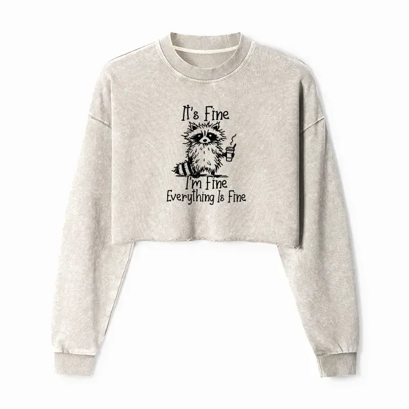 Japanese Meme Crop Sweatshirt Gift