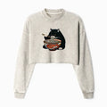Fat Cat Eating Ramen Japanese Sweatshirt