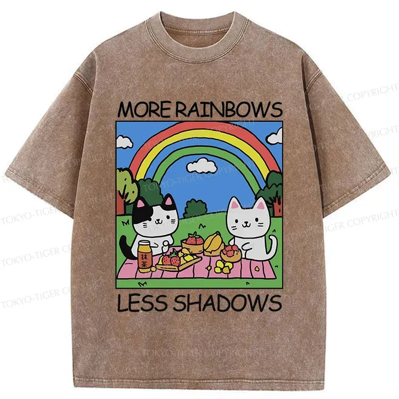 Japanese Vintage Washed T-Shirt for Streetwear