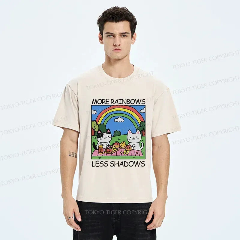 Japanese Vintage Washed T-Shirt for Streetwear