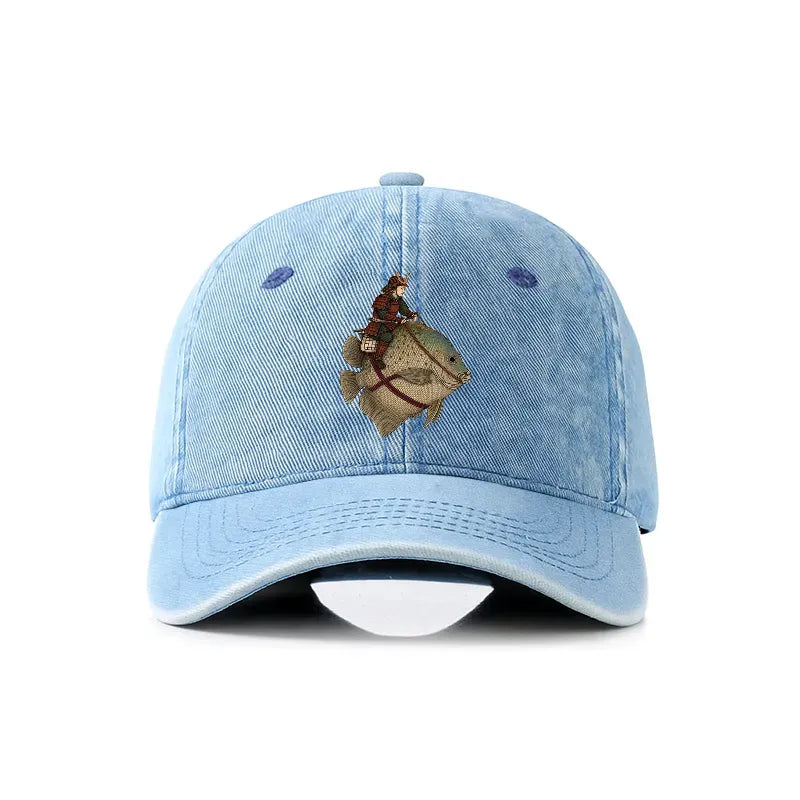 Vintage Japanese Denim Cap On Sale