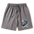 Japanese Koi Fish Watercolor Shorts