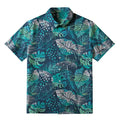 Kyoto-Lion Intense Jungle Leaf Button-up Shirt