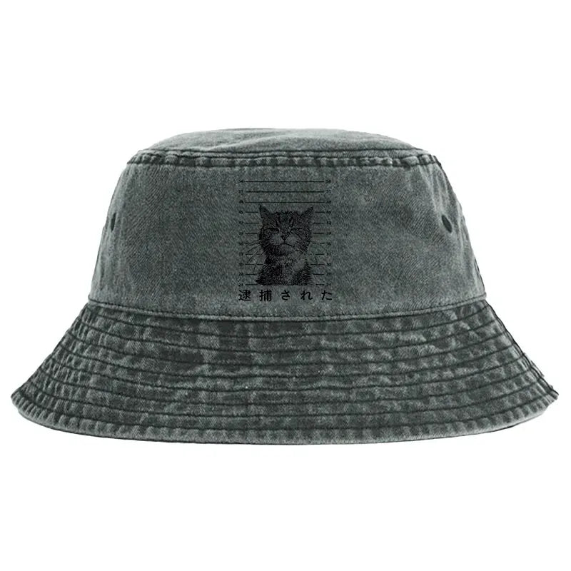 Japanese washed bucket hat for everyday