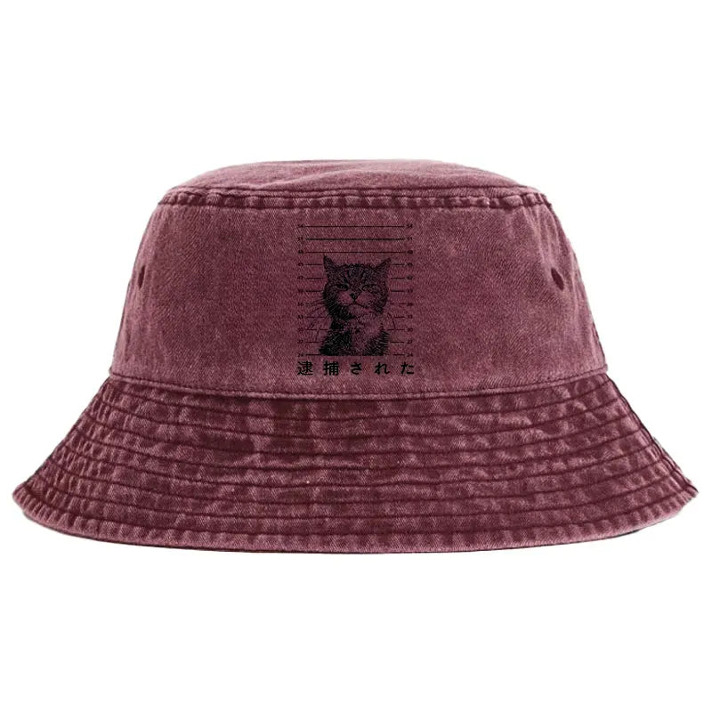 Japanese washed bucket hat for everyday