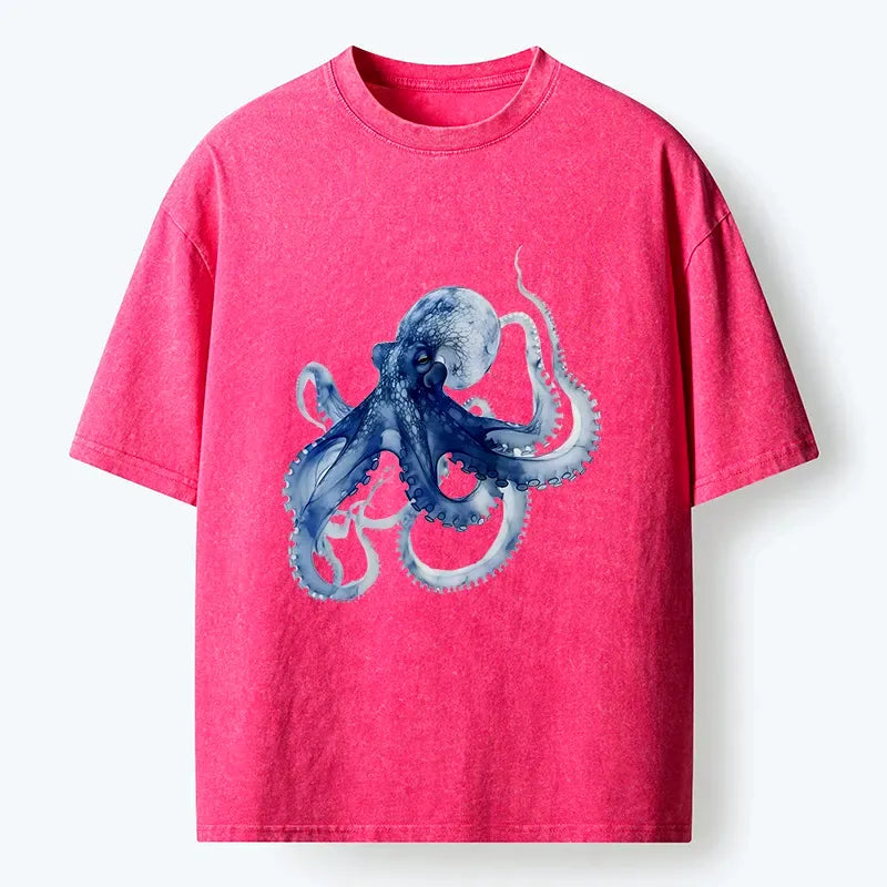 Unisex octopus t-shirt for daily wear