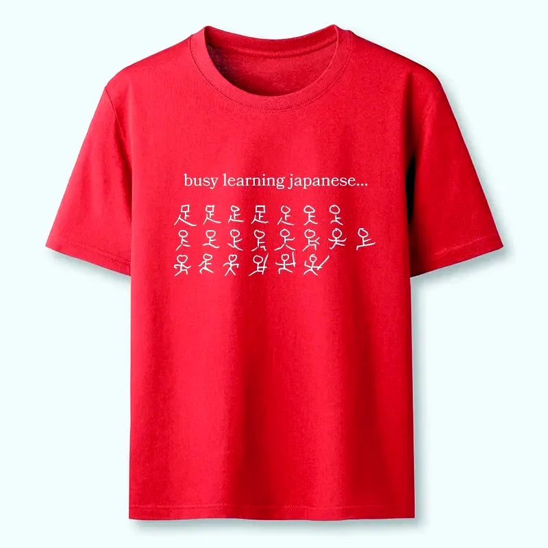 silly kanji shirt for casual streetwear