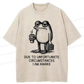 Decadent Frog Washed T-Shirt for Men
