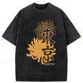Kyoto-Lion Tokyo Chrysanthemum Washed T-Shirt