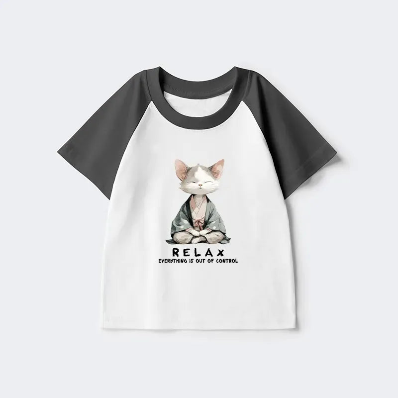 Kyoto Lion Relaxation Shirt for Kids