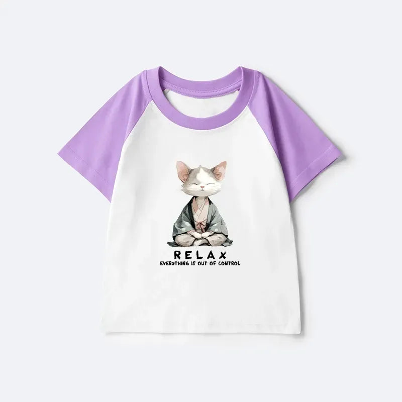 Kyoto Lion Relaxation Shirt for Kids