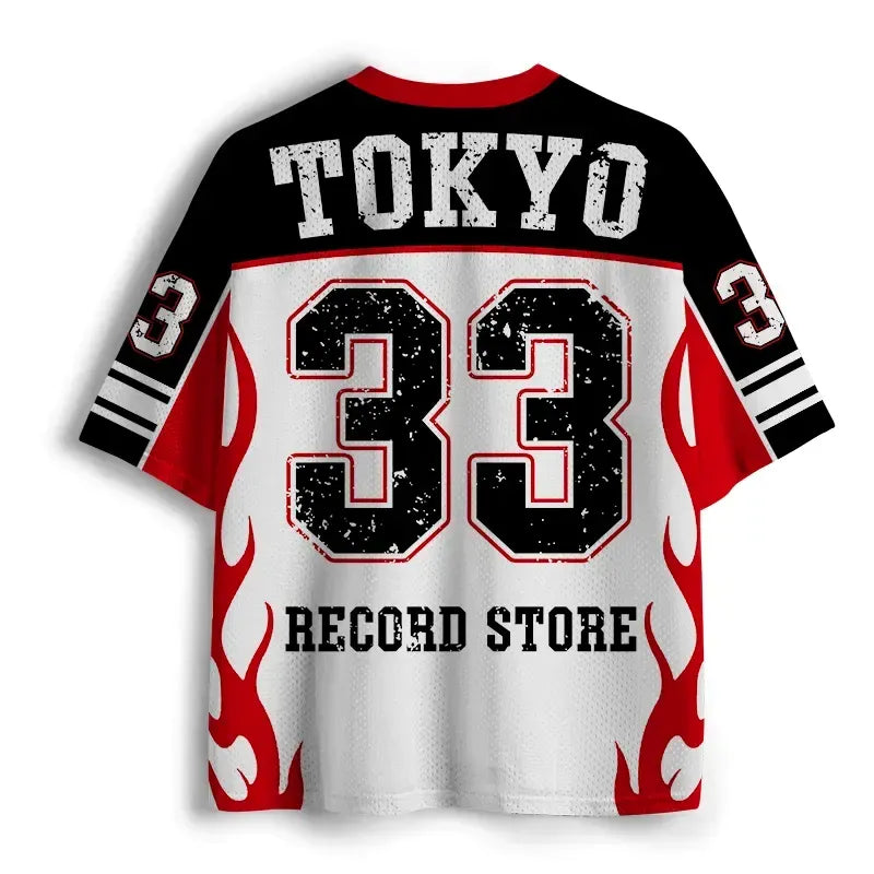 Breathable Unisex Mesh Jersey for Summer